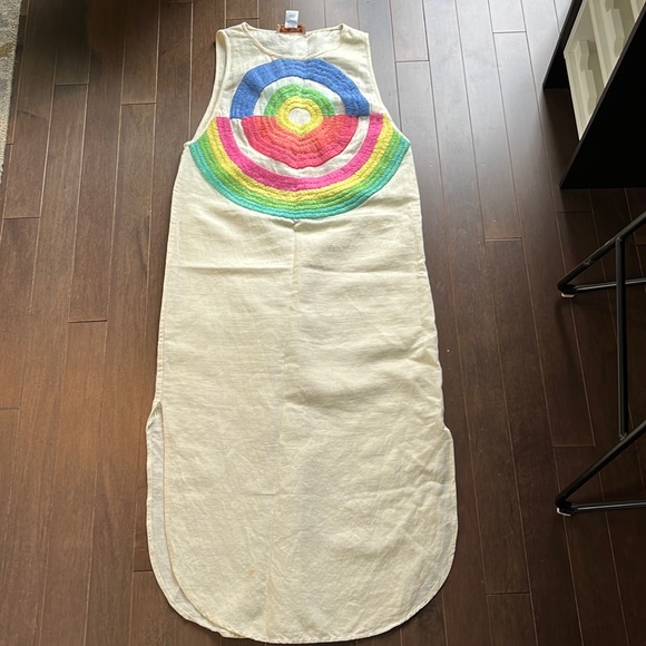 Mara Hoffman embroidered rainbow dress - Picture 2 of 5